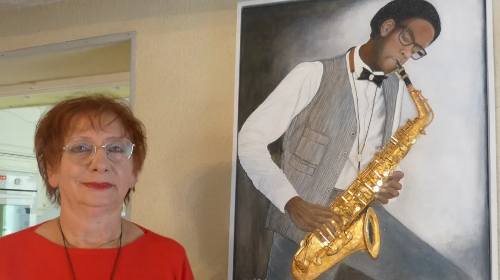 Le saxophoniste  de Chantal Grateau