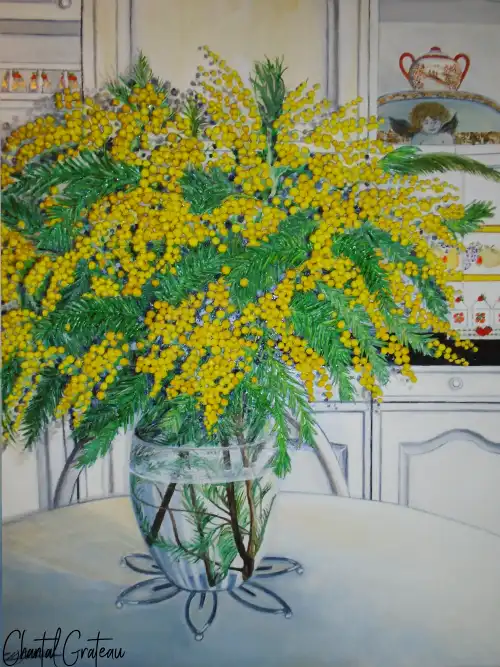 Bouquet de Mimosa – Collection Privée –