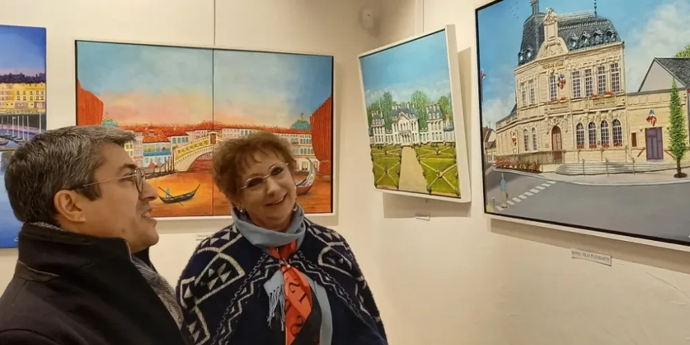 Chantal Grateau expose à la Maison des Arts