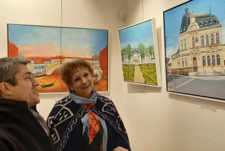 Chantal Grateau expose à la Maison des Arts