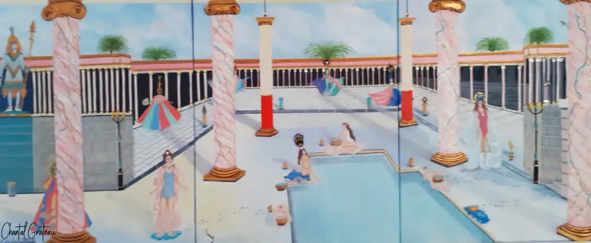 Palais de Grèce , Les Femmes Au Bains